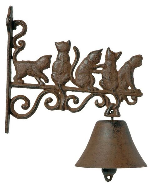 Dekoracyjny dzwonek do drzwi Antic Line Cats