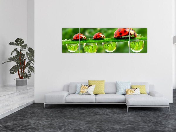 Obraz - Sunshine of the Seven Suns (170x50 cm)