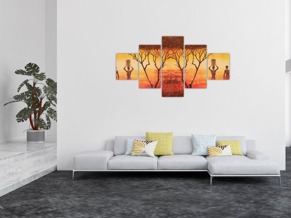 Obraz - Afrykańska sawanna (125x70 cm)