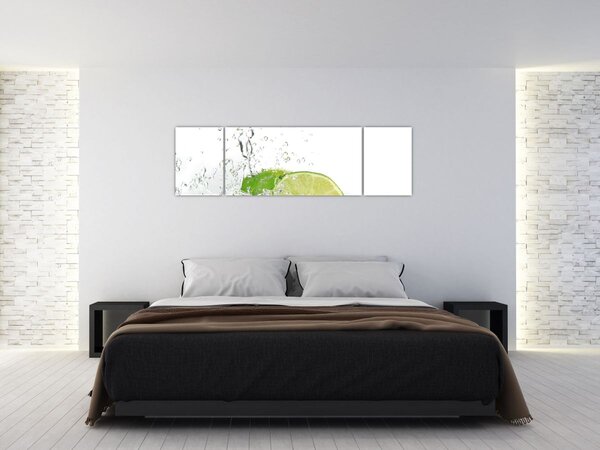 Obraz - Soczyste cytryny (170x50 cm)