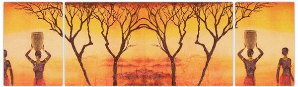 Obraz - Afrykańska sawanna (170x50 cm)