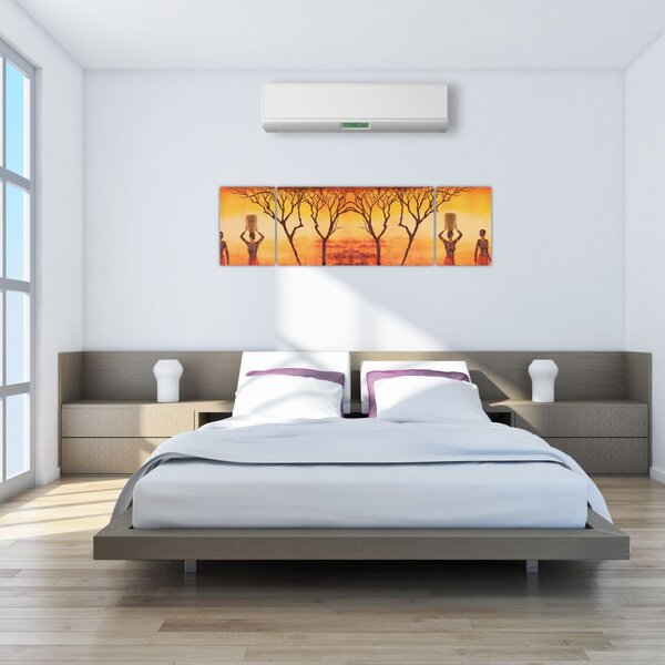 Obraz - Afrykańska sawanna (170x50 cm)