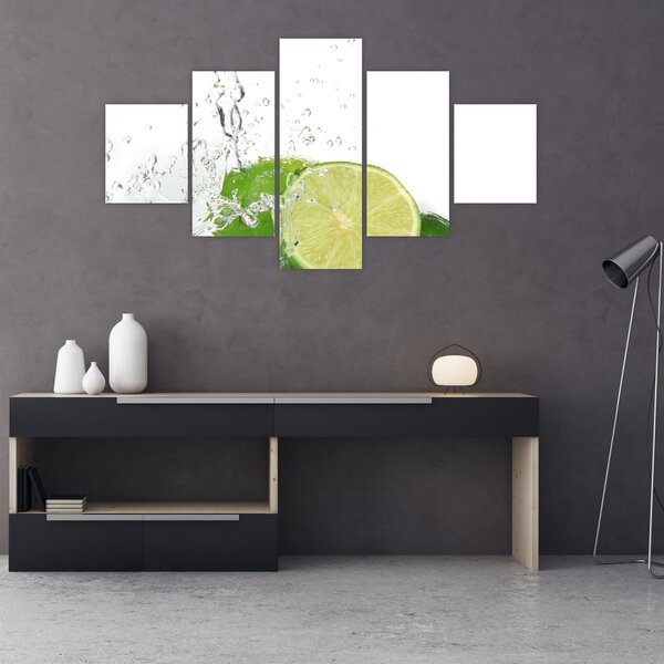 Obraz - Soczyste cytryny (125x70 cm)