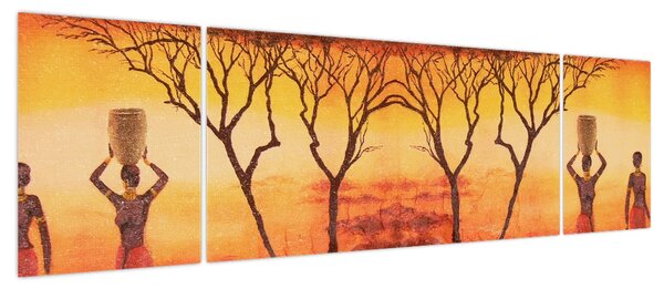 Obraz - Afrykańska sawanna (170x50 cm)