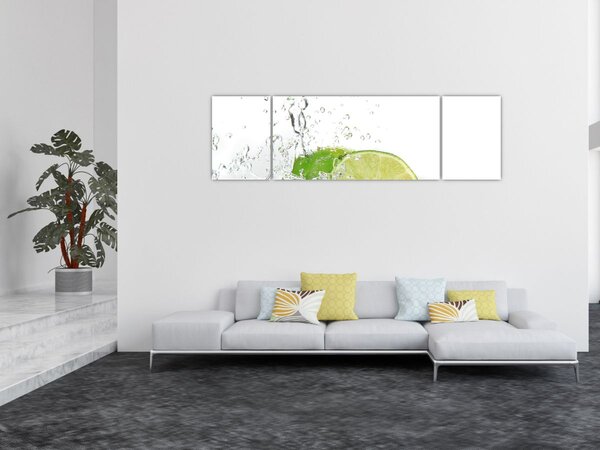 Obraz - Soczyste cytryny (170x50 cm)