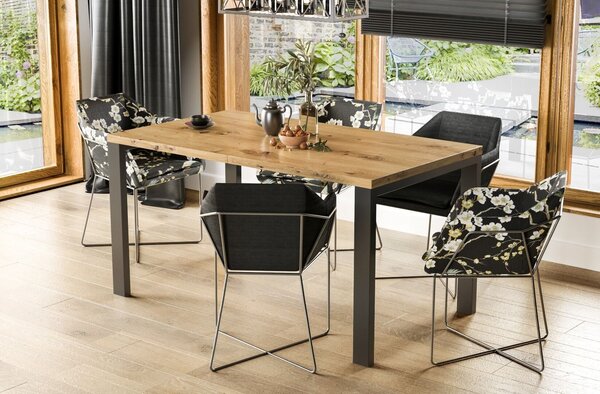 MebleMWM Stół drewniany GARANT | 80-170x80 | Kolor do wyboru