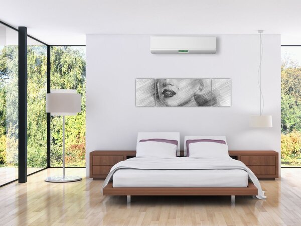 Obraz - Portret Marilyn Monroe (170x50 cm)