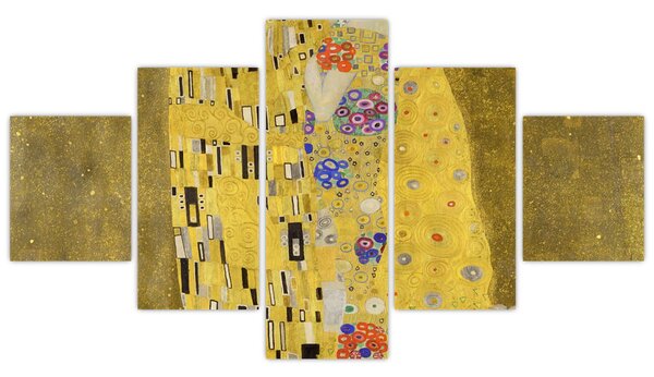 Obraz - Pocałunek (125x70 cm)