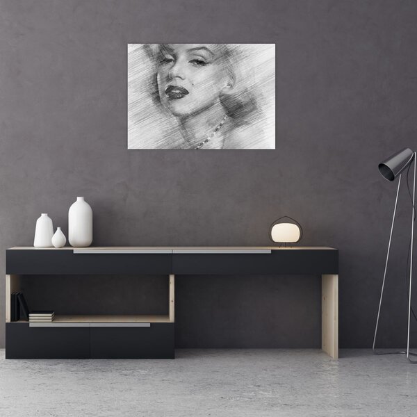 Obraz - Portret Marilyn Monroe (70x50 cm)