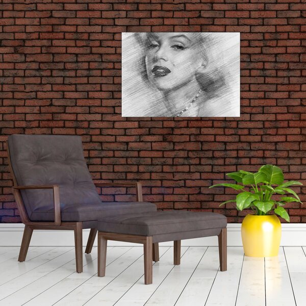 Obraz - Portret Marilyn Monroe (70x50 cm)