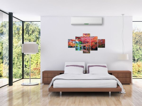 Obraz - Orientalny krajobraz (125x70 cm)