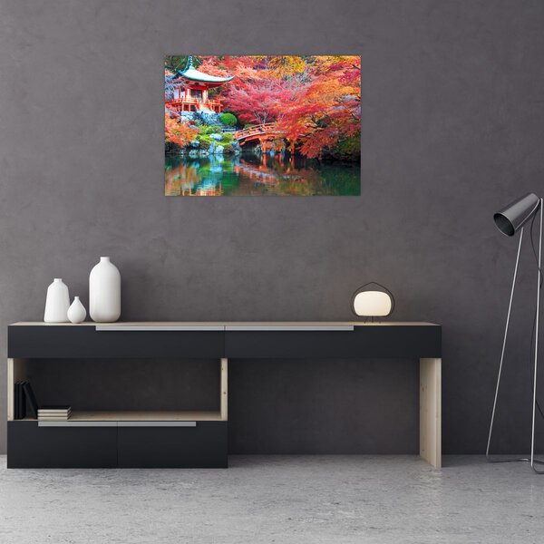 Obraz - Orientalny krajobraz (70x50 cm)