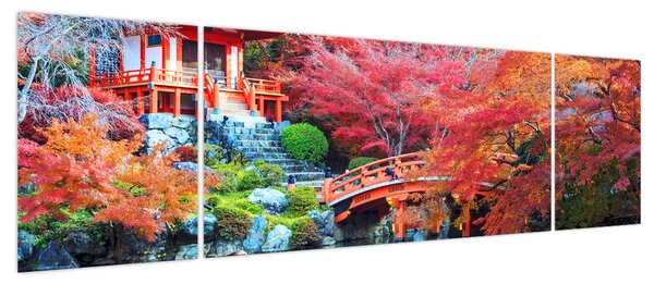 Obraz - Orientalny krajobraz (170x50 cm)