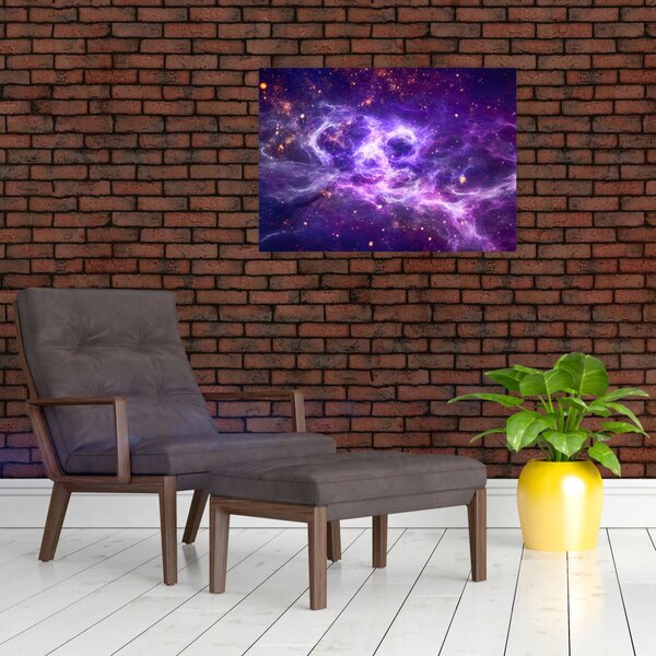 Obraz - Purple Universe (70x50 cm)