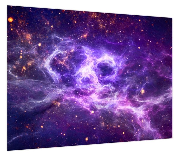 Obraz - Purple Universe (70x50 cm)
