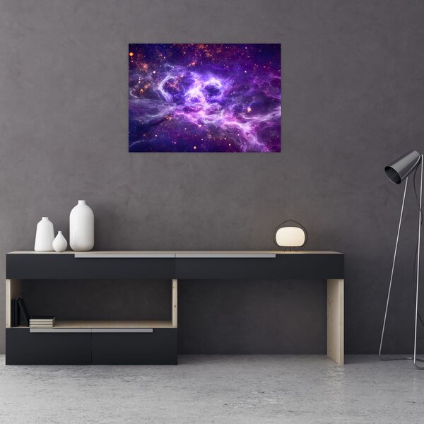 Obraz - Purple Universe (70x50 cm)