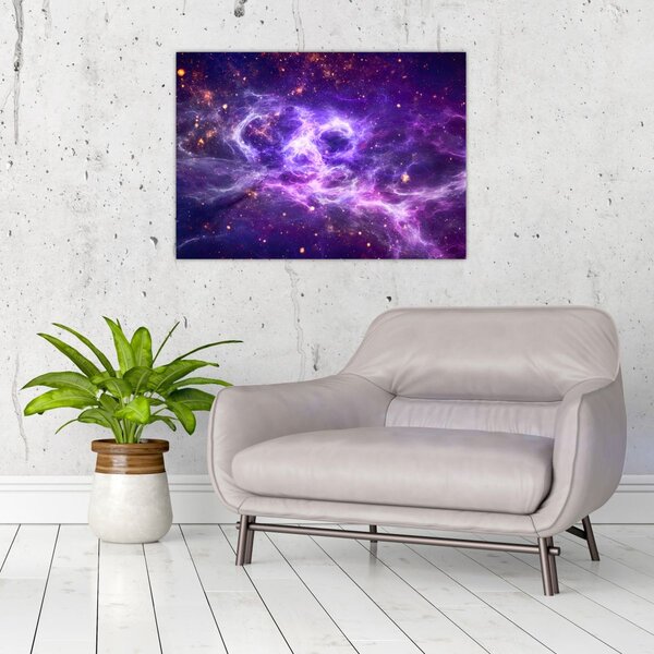 Obraz - Purple Universe (70x50 cm)