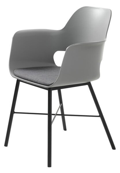 Szare krzesło Unique Furniture Wrestler