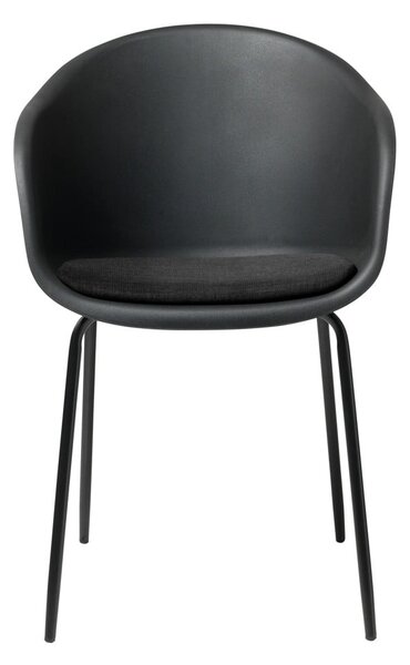 Czarne krzesło Unique Furniture Topley