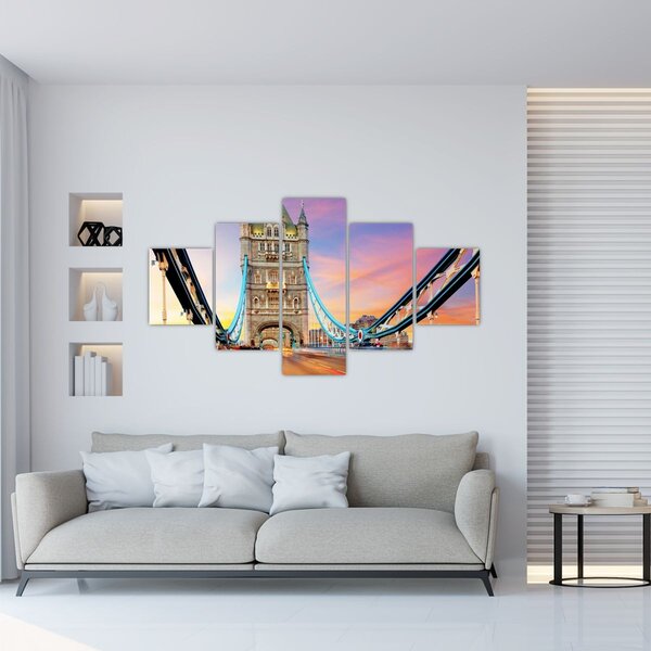 Obraz - Tower Bridge (125x70 cm)