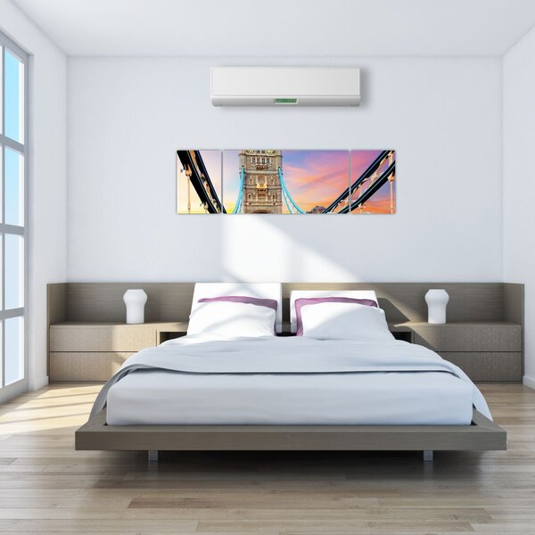 Obraz - Tower Bridge (170x50 cm)