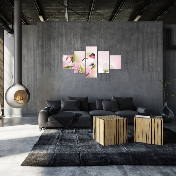 Obraz - Motyl (125x70 cm)