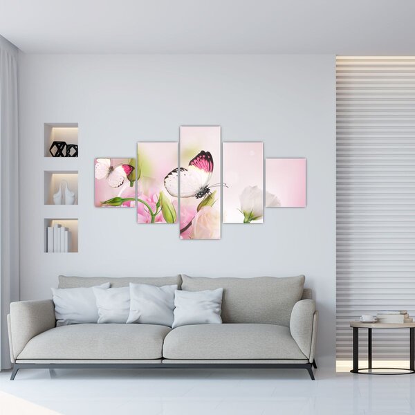 Obraz - Motyl (125x70 cm)