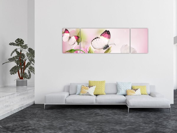 Obraz - Motyl (170x50 cm)