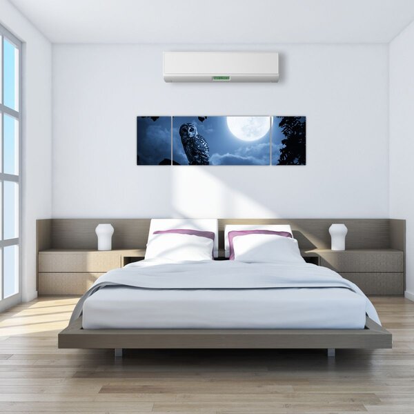 Obraz - Nocna Sowa (170x50 cm)