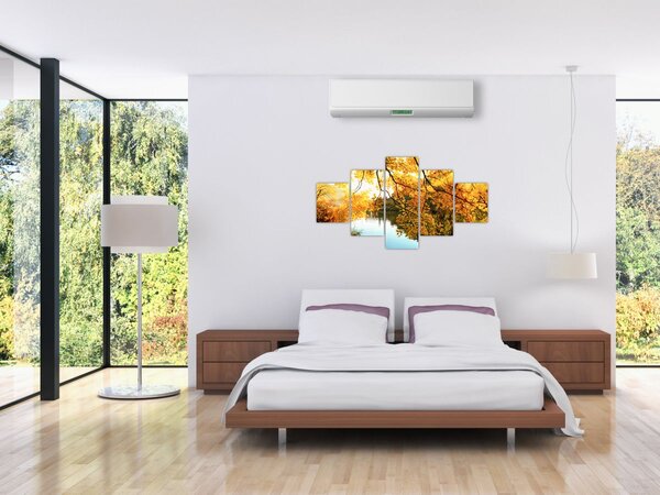 Obraz - Jesienne drzewo (125x70 cm)