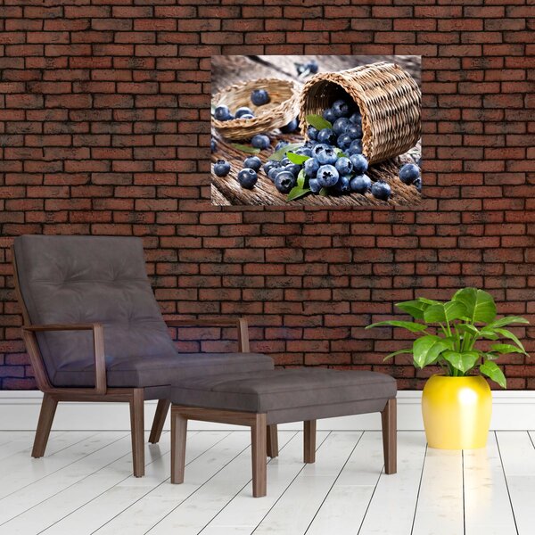 Obraz - Soczyste jagody (70x50 cm)