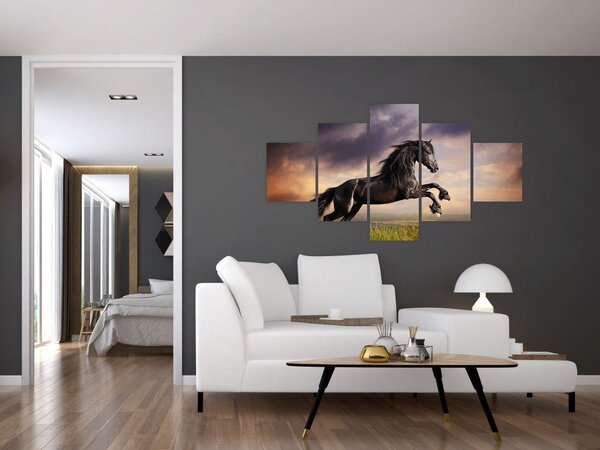 Obraz - Konie (125x70 cm)