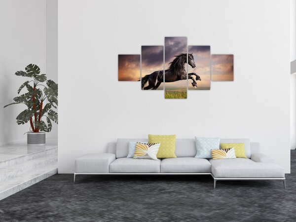 Obraz - Konie (125x70 cm)