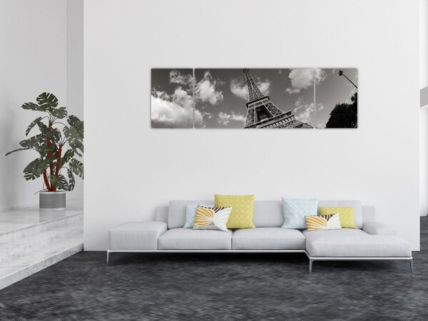 Obraz - Wieża Eiffla w Paryżu (170x50 cm)