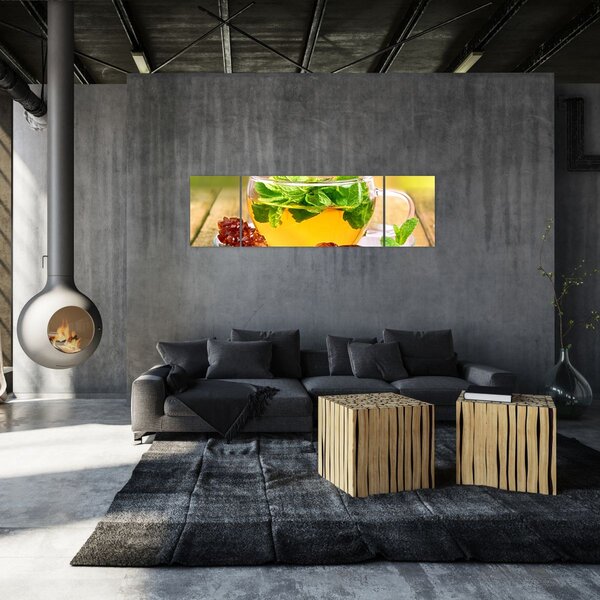 Obraz - Herbata (170x50 cm)