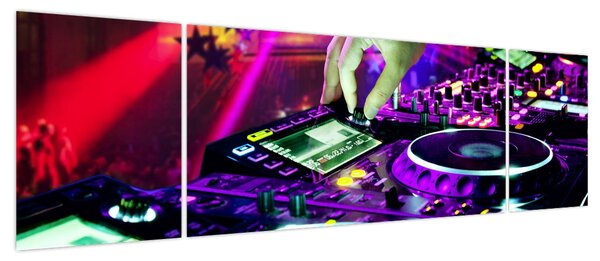 Obraz - DJ (170x50 cm)