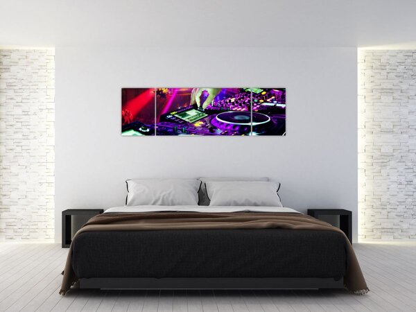 Obraz - DJ (170x50 cm)