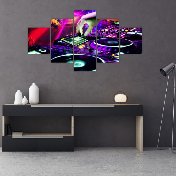 Obraz - DJ (125x70 cm)