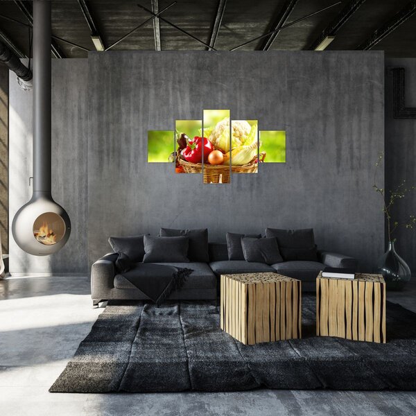 Obraz - Warzywa (125x70 cm)