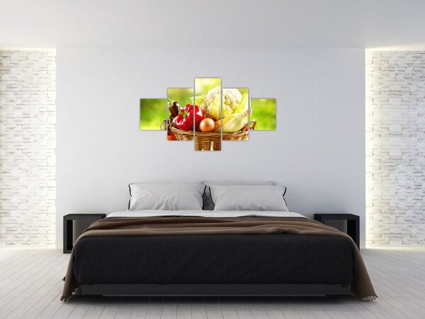 Obraz - Warzywa (125x70 cm)