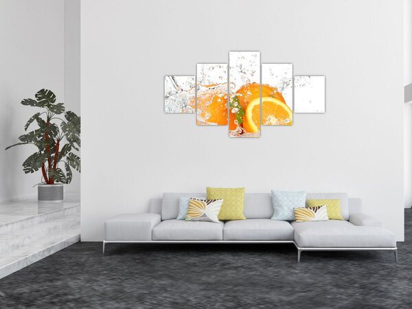 Obraz - Soczyste pomarańcze (125x70 cm)
