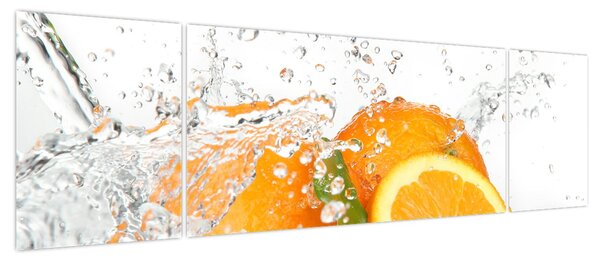 Obraz - Soczyste pomarańcze (170x50 cm)
