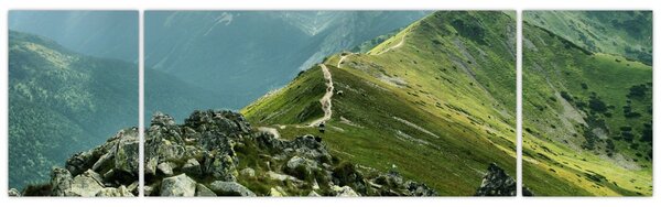 Obraz - Krajobraz górski (170x50 cm)