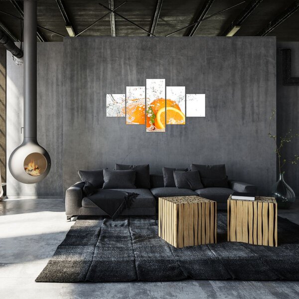 Obraz - Soczyste pomarańcze (125x70 cm)