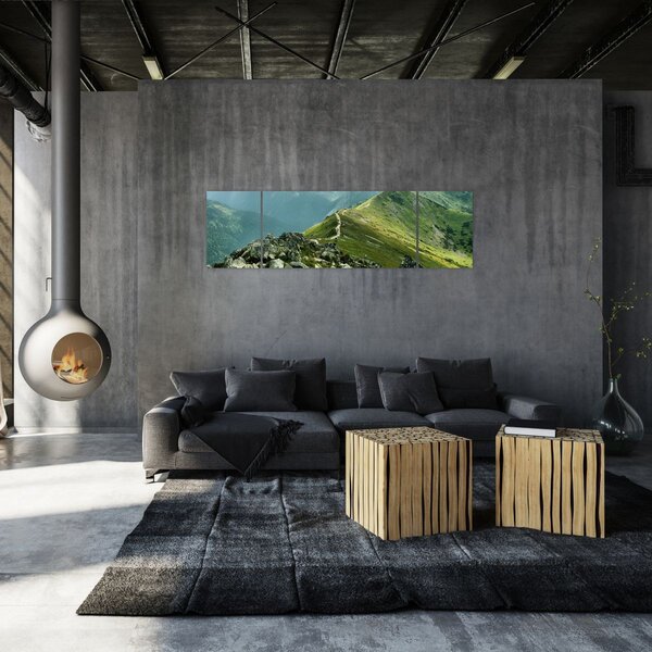 Obraz - Krajobraz górski (170x50 cm)