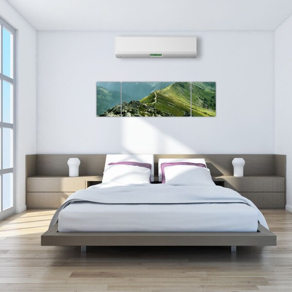 Obraz - Krajobraz górski (170x50 cm)