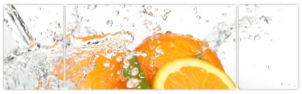 Obraz - Soczyste pomarańcze (170x50 cm)