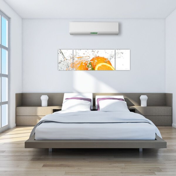 Obraz - Soczyste pomarańcze (170x50 cm)