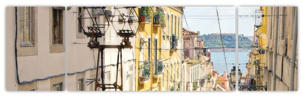 Obraz - Lizbona (170x50 cm)