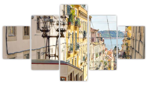 Obraz - Lizbona (125x70 cm)